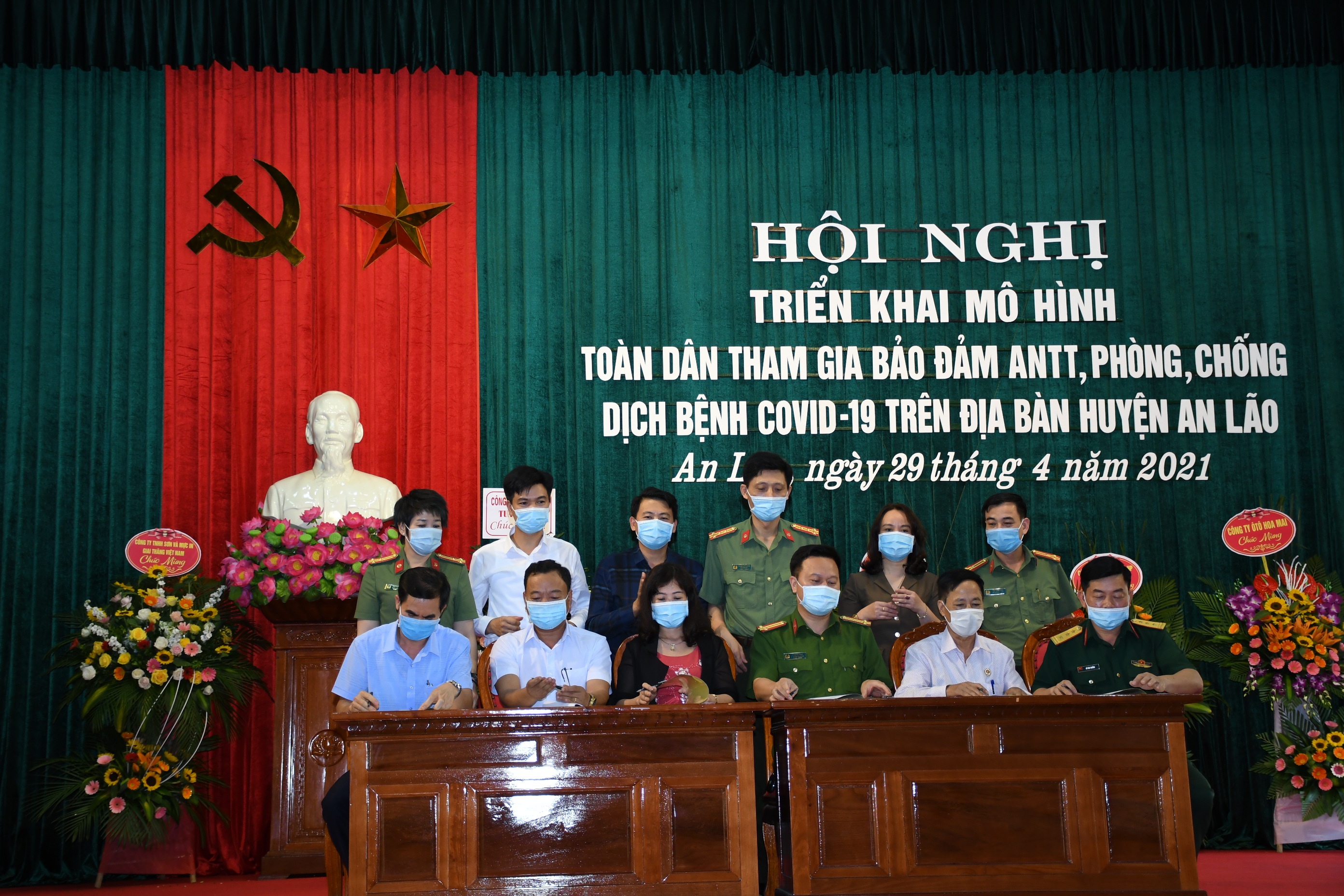 Huyện An Lão: Triển khai mô hình “Toàn dân tham gia bảo đảm ANTT, phòng, chống dịch bệnh Covid-19”